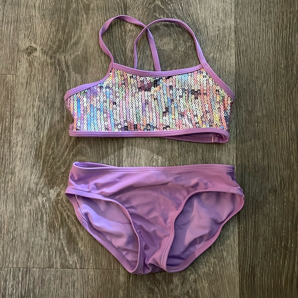 Girls More than Magic 2 pc bathing suit, 6x